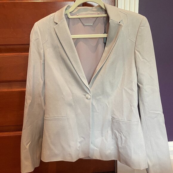 Elie Tahari Wendy Blazer JacketBeige, Nude, Tan